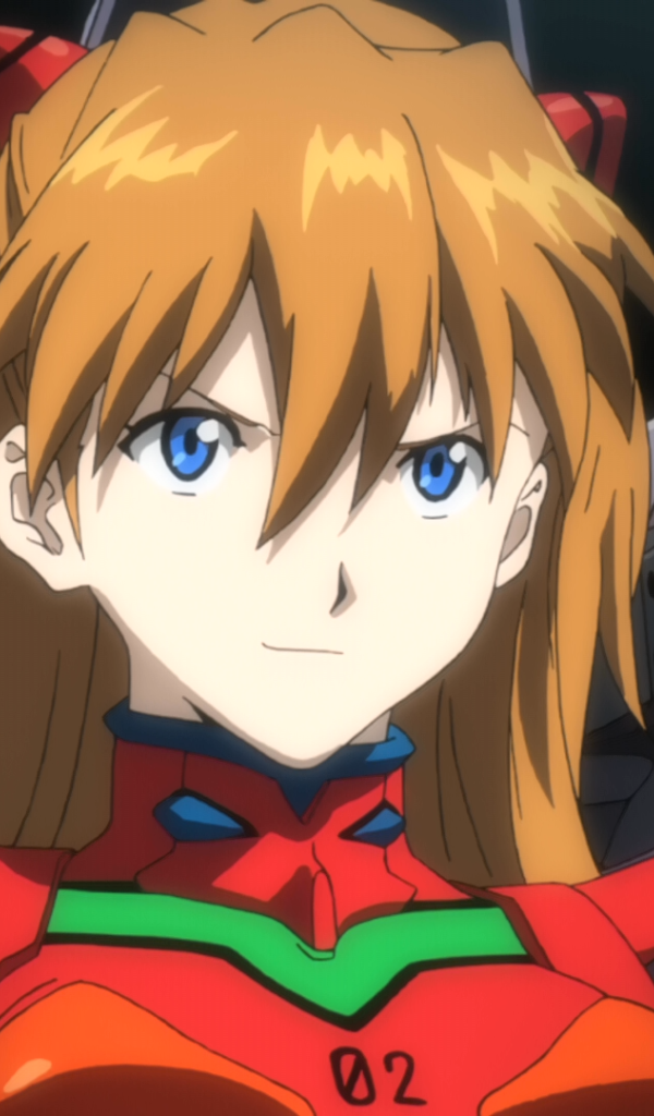 Девушка из аниме Neon Genesis Evangelion