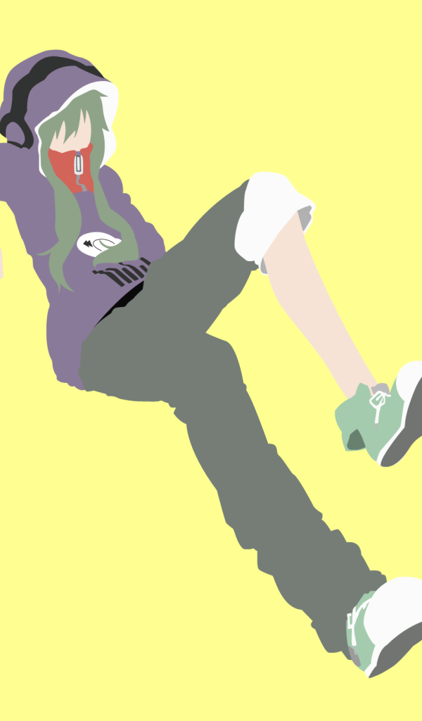 Девушка на желтом фоне, аниме Kagerou Project