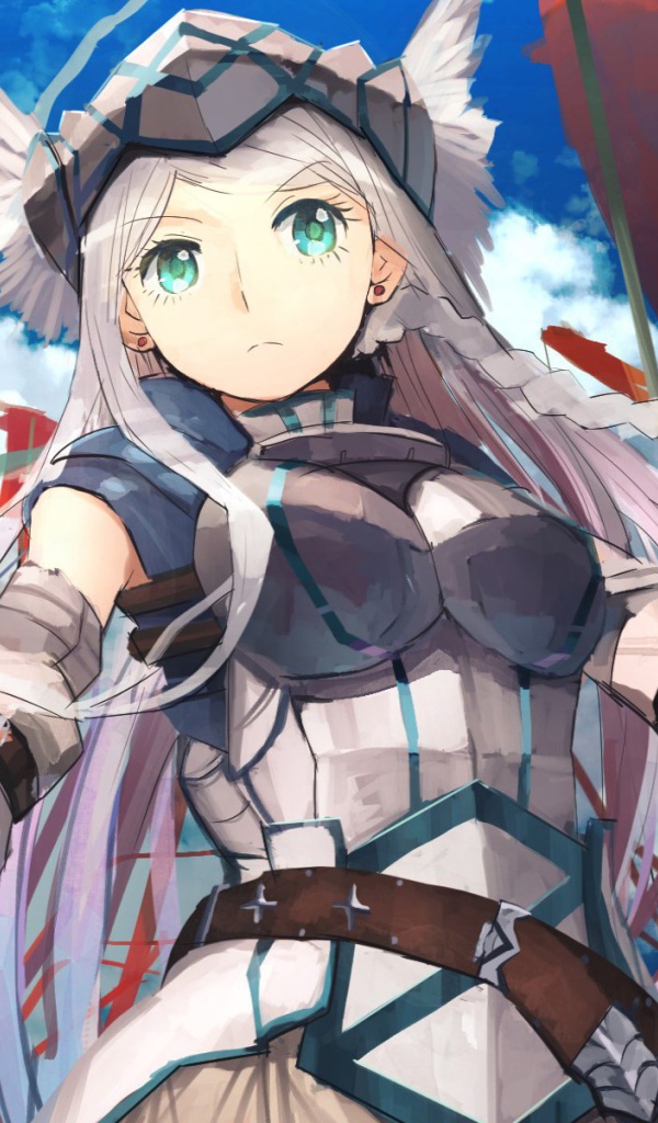 Девушка воин из аниме Лог Горизонт