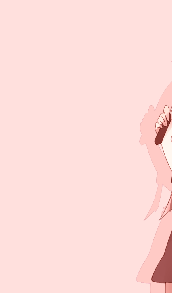 Девушка с ножом в аниме Яндере