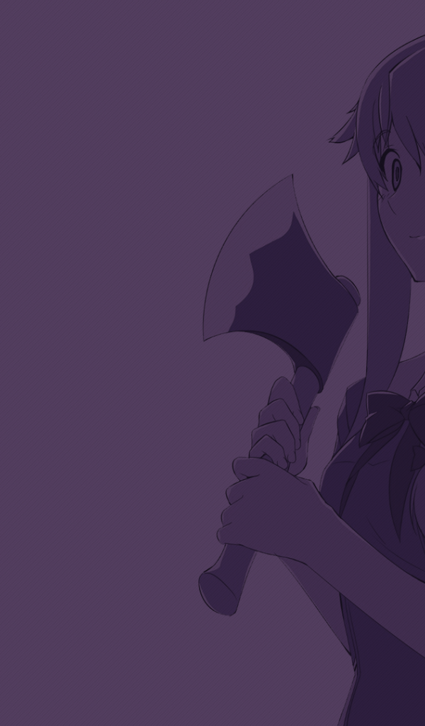 Девушка с топором, аниме Яндере