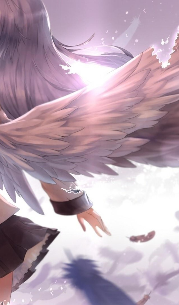 Девушка с крыльями, аниме Kantoku