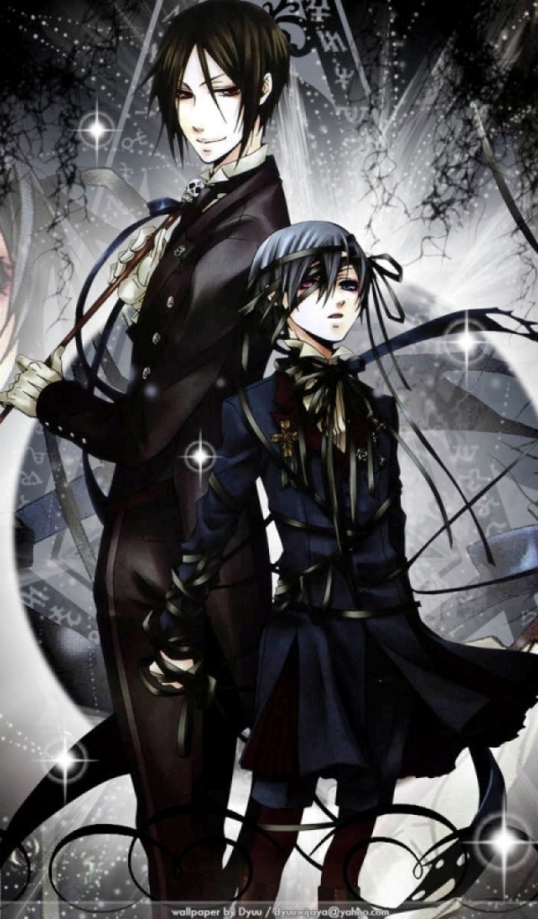 Герои аниме Тёмный дворецкий