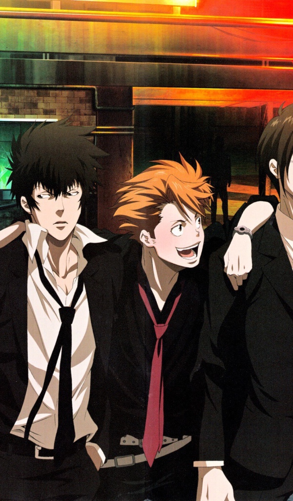 Главные герои аниме Psycho-Pass