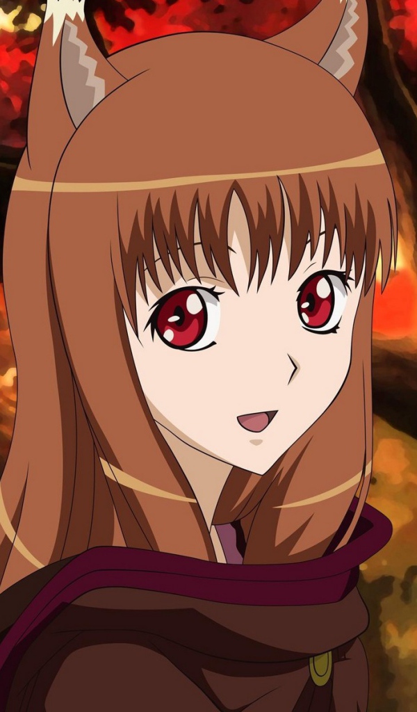 Главная героиня аниме Волчица и пряности