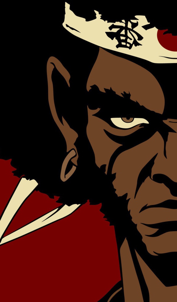 Главный герой аниме Афросамурай