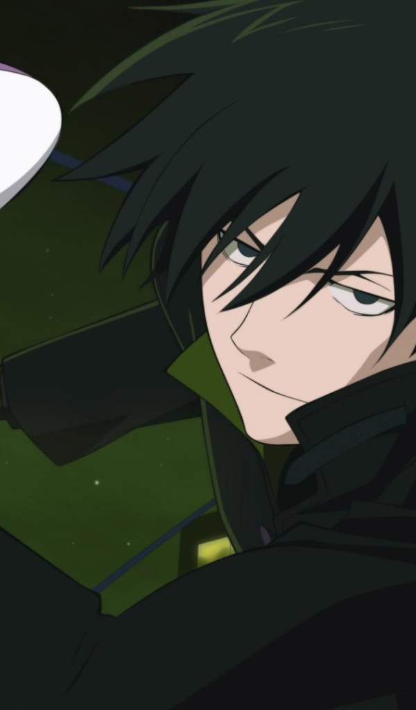 Главный герой аниме Темнее черного