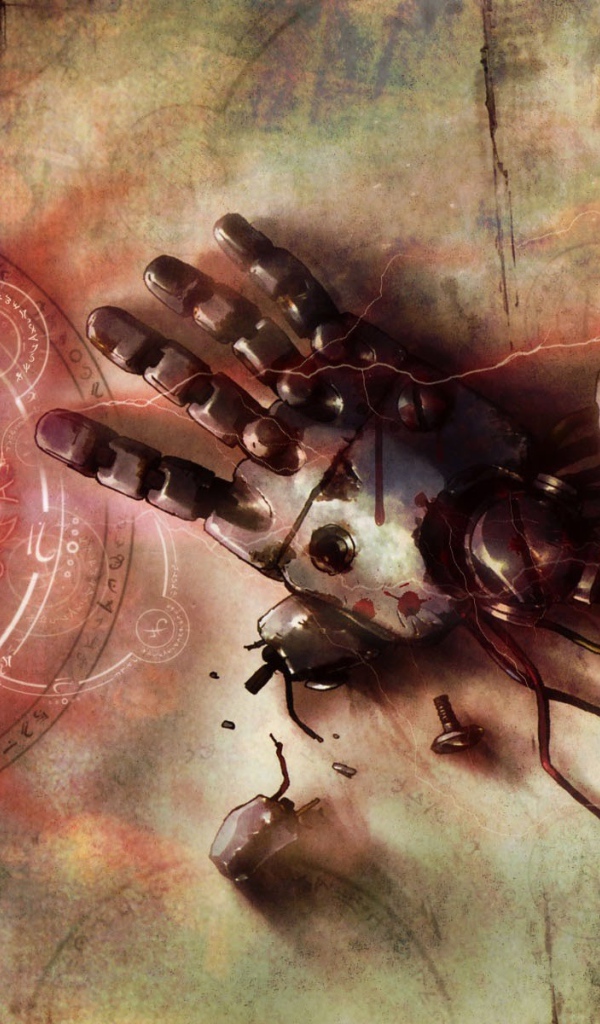 Рука робота, аниме Стальной алхимик