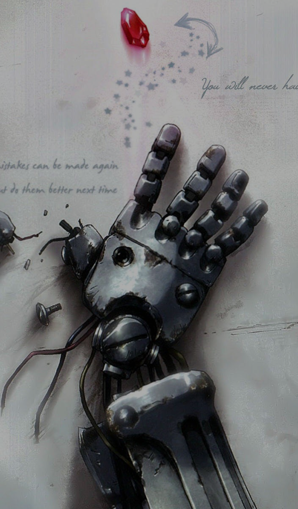 Рука робота из аниме Стальной алхимик