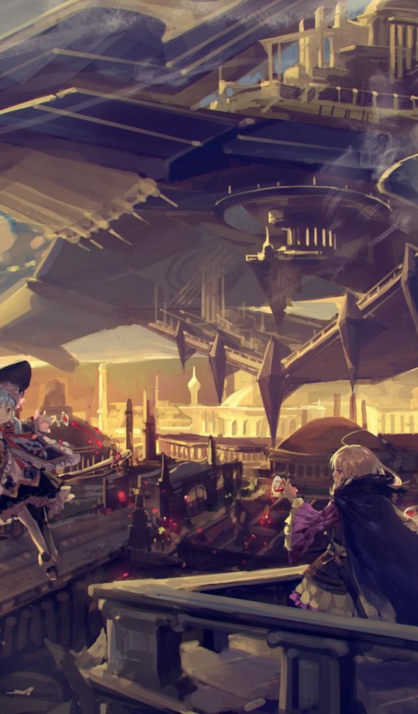 Мир будущего, аниме Pixiv Fantasia