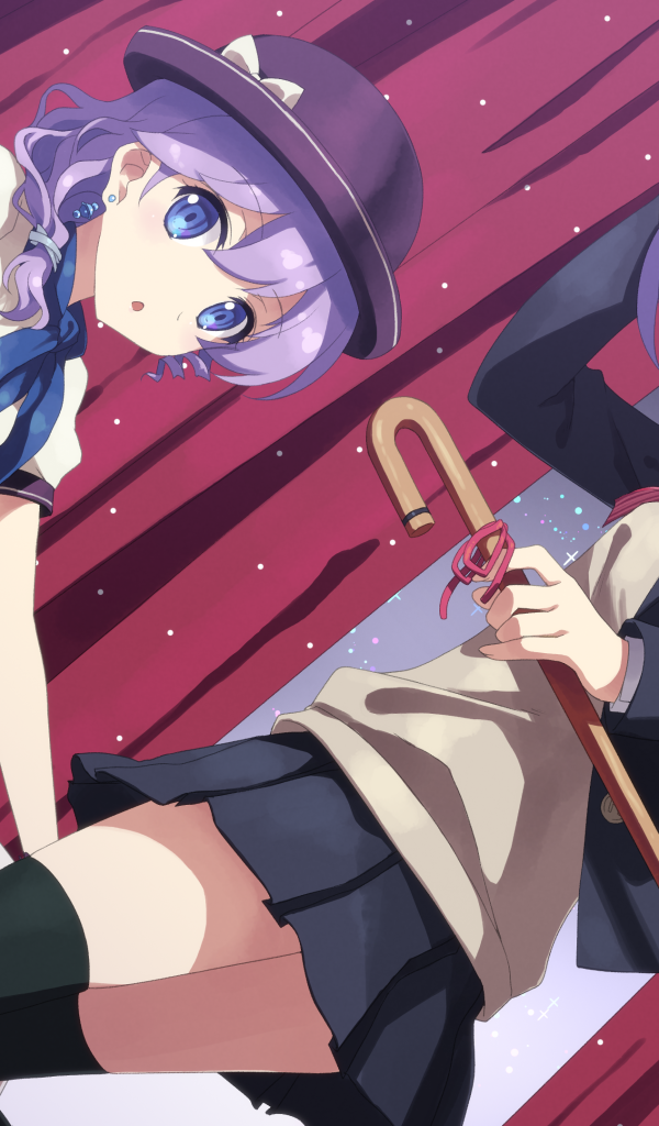 Две подруги в аниме DJ Max