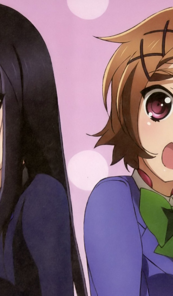 Две девушки аниме в манге Accel World