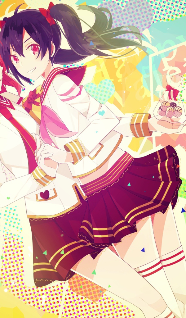 Две девушки из аниме Love Live