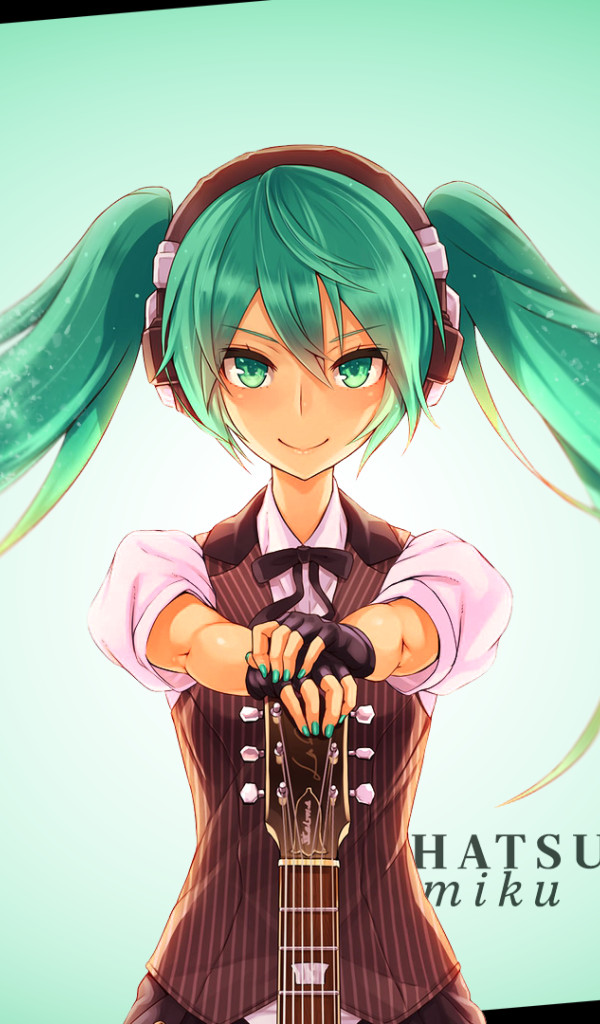 Японский вокалоид Хацунэ Мику