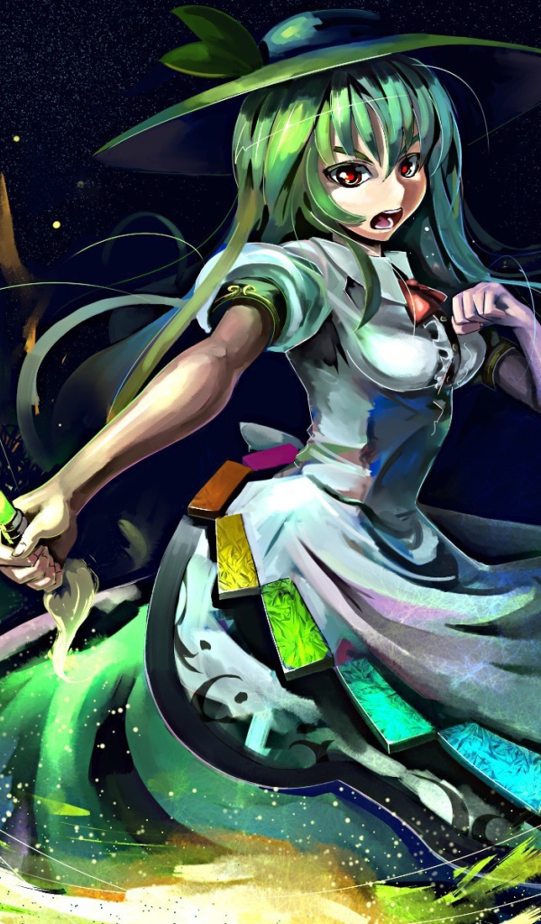 Ведьма в аниме Touhou Project