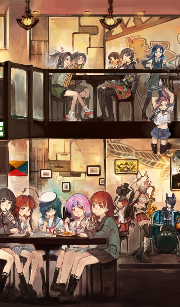 Мир аниме Kantai Collection