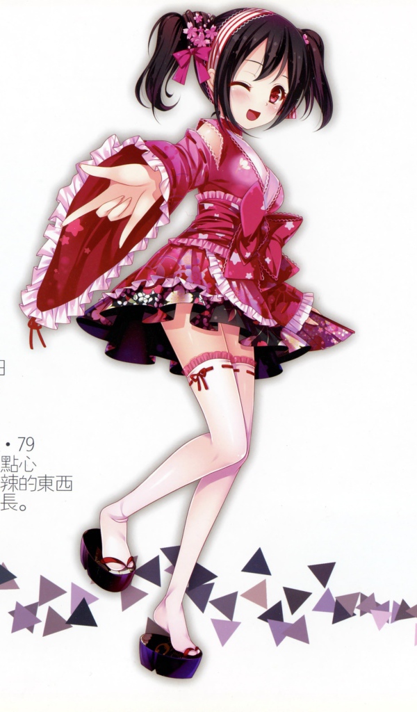 Язава Нико девушка аниме Love Live