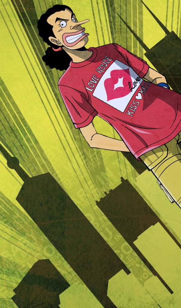 Юсуп из аниме Большой куш