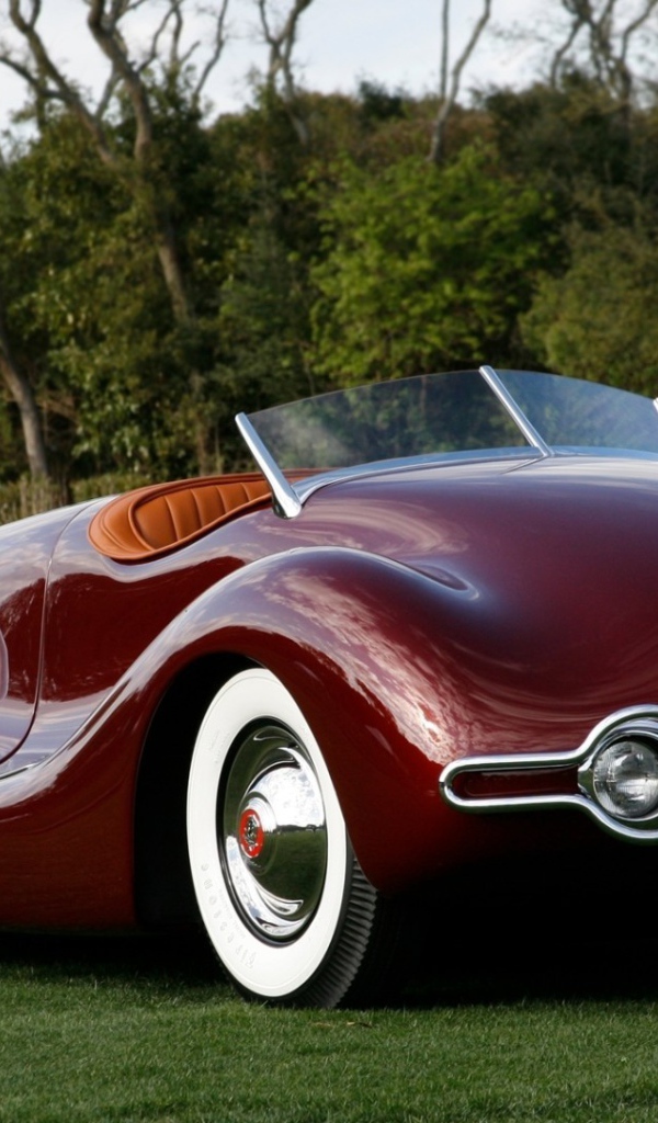 Фантастический дизайн ретро автомобиля