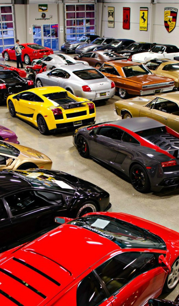 Гараж для дорогих автомобилей