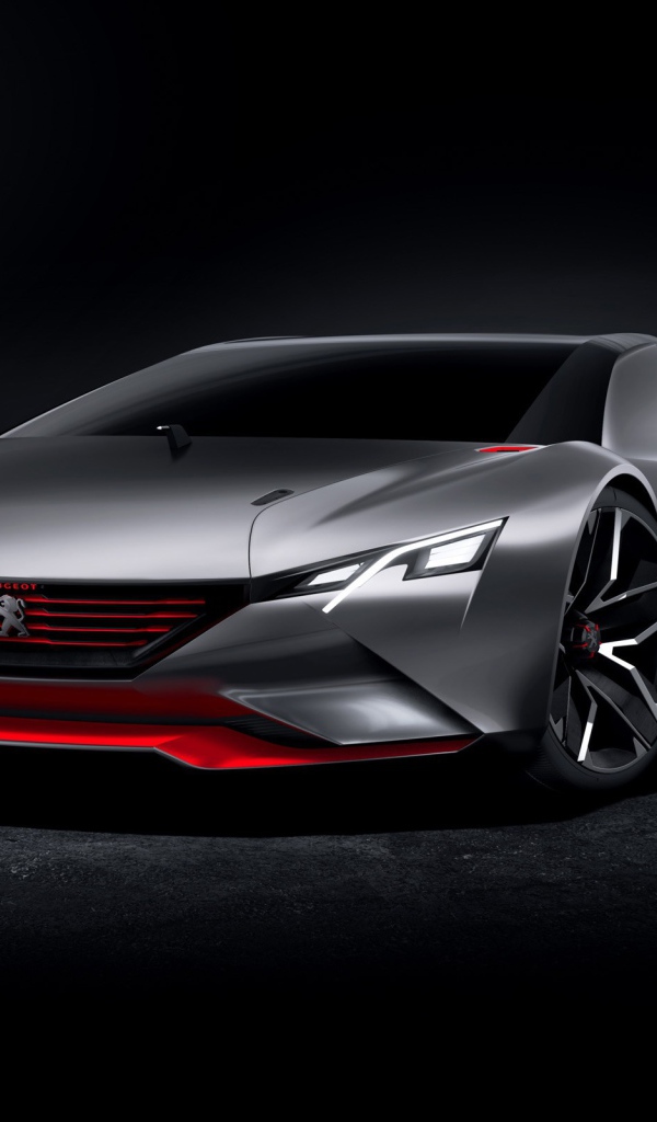 Серый Peugeot Vision GT
