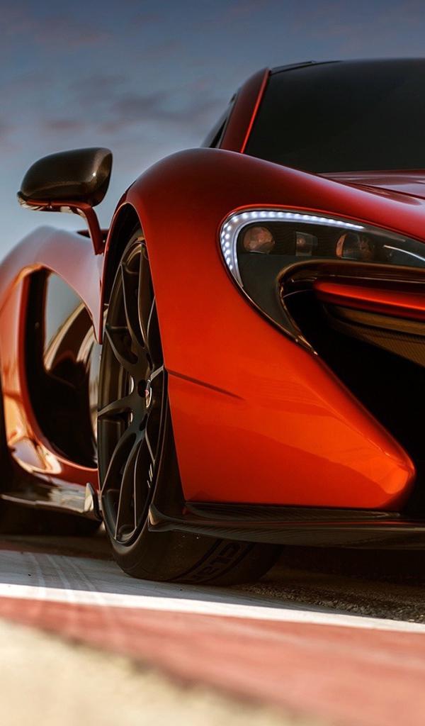 Стильный оранжевый McLaren