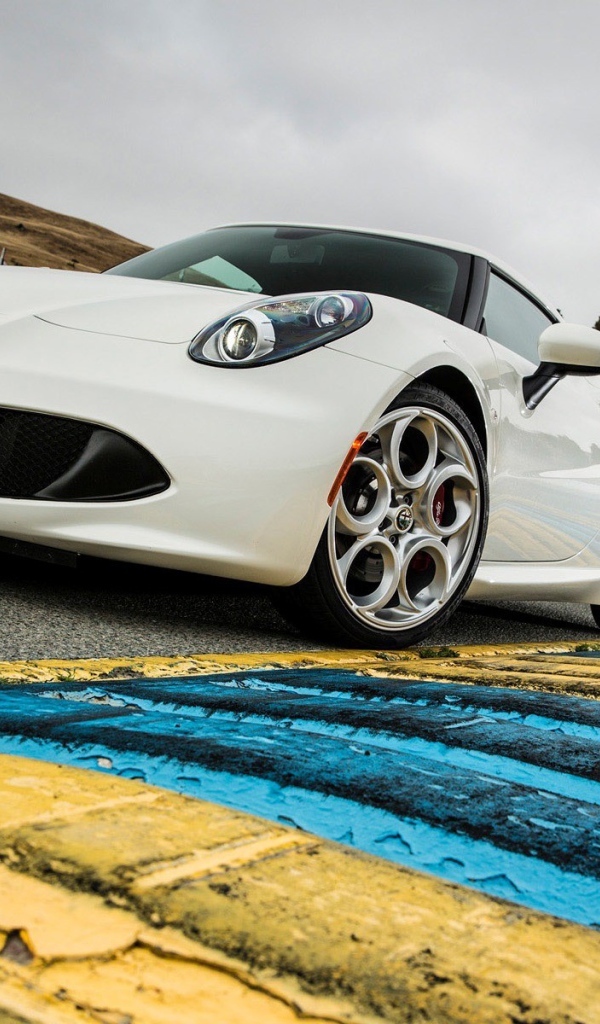 Спортивная машина Alfa Romeo 4C