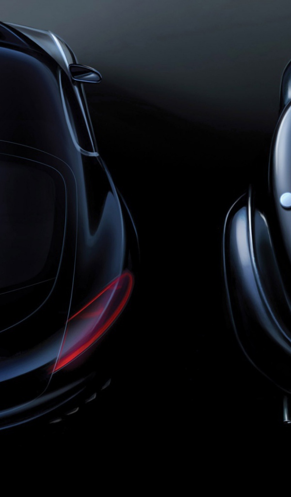 Авто Bugatti в форме черепашки