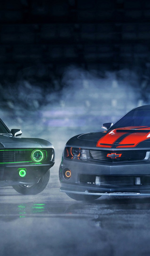 Дед и внук Chevrolet Camaro