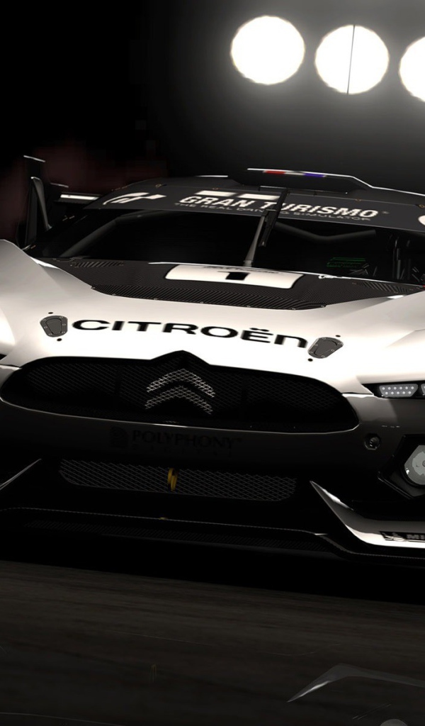 Серебристый Citroën Gran Turismo