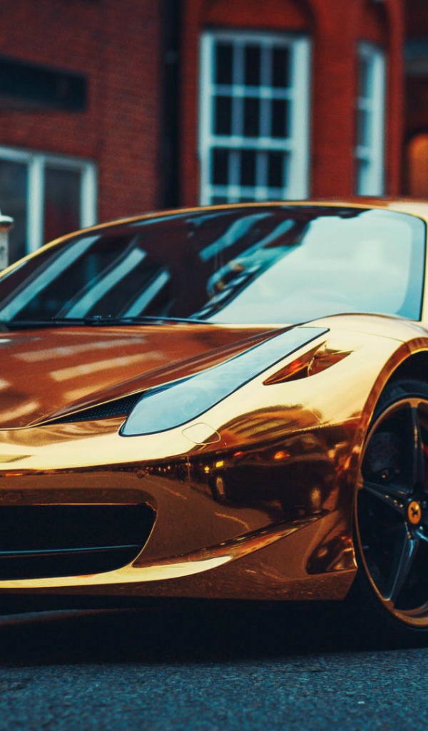 Итальянский автомобиль Ferrari 458