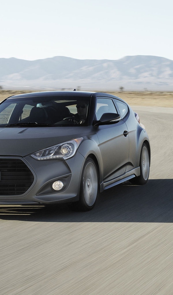 Серый Hyundai Veloster