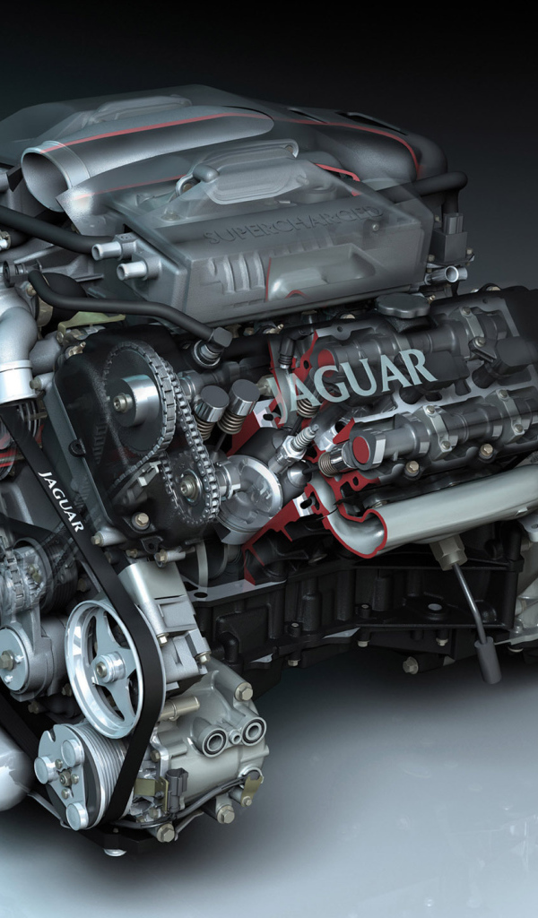 Двигатель автомобиля Ягуар