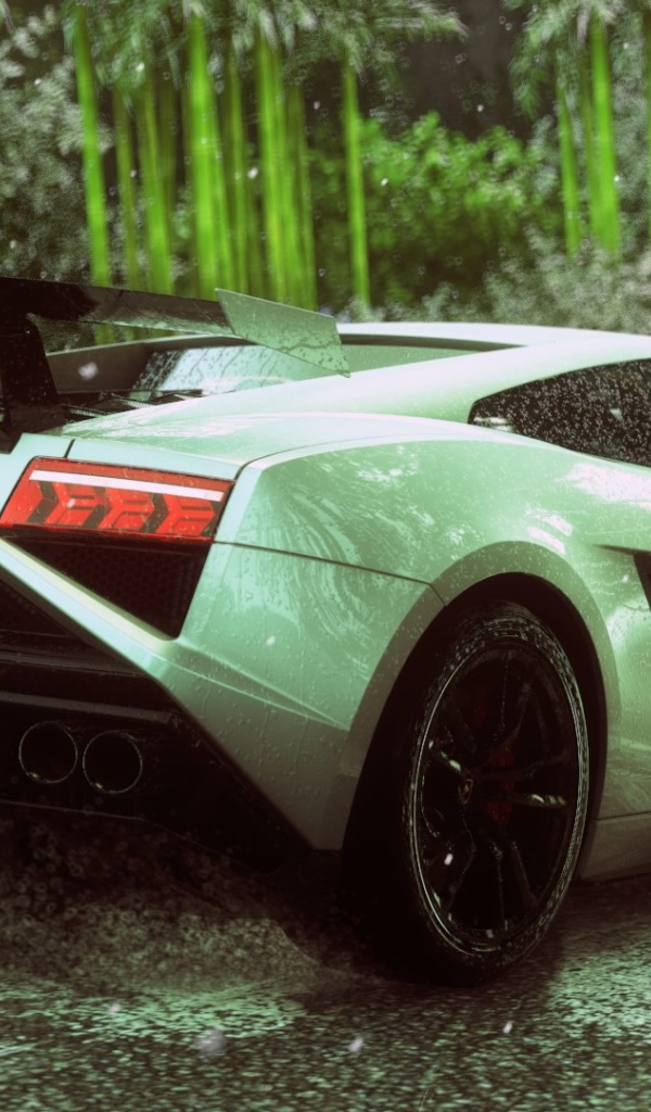 Нежно зеленый цвет Ламборгини