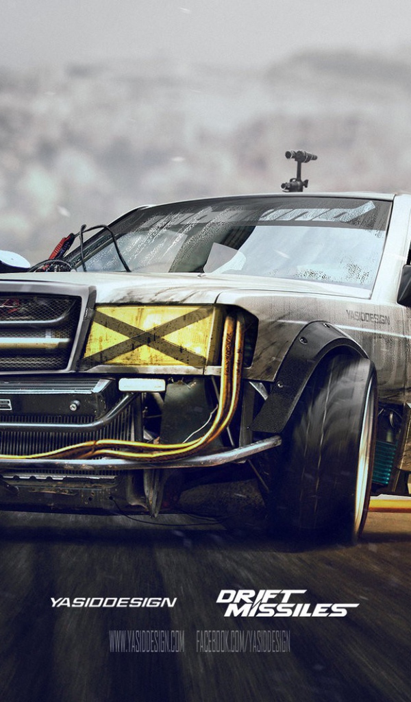 Автомобиль Мерседес, Drift missile