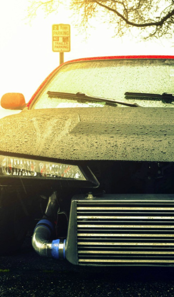 Черный Nissan Silvia S14