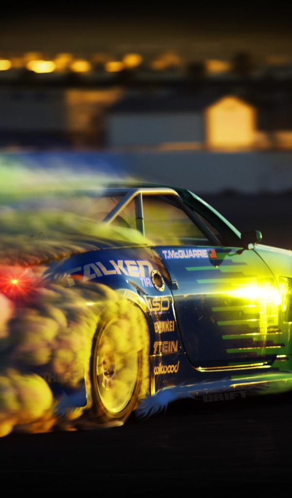 Дрифт на спортивном Nissan 350Z