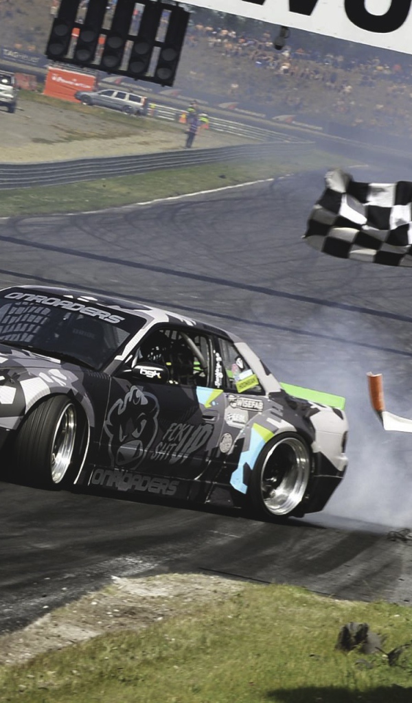 Финиш гоночного Nissan S13