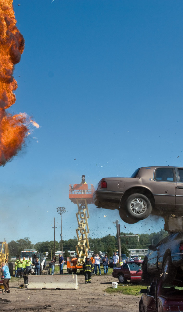 Работа каскадеров