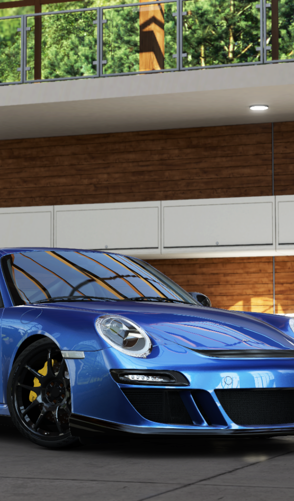 Порше РУФ 12 в гараже