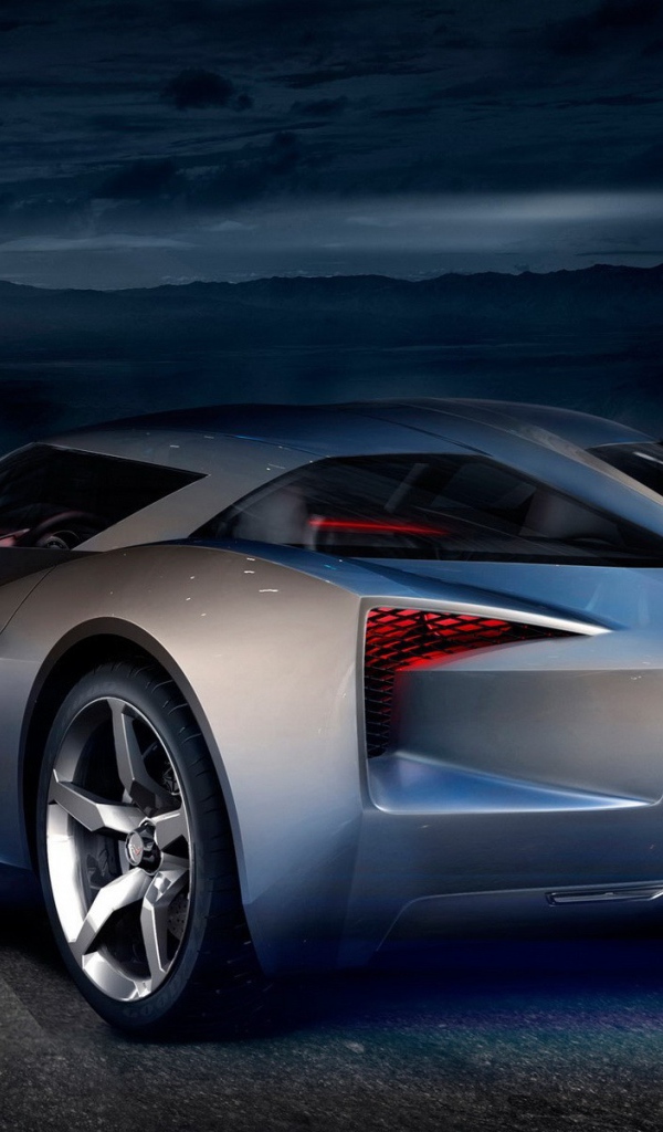 Стильный концепт кар автомобиля будущего