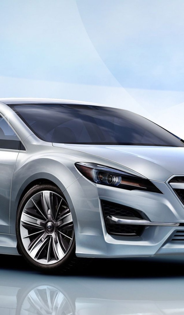 Серебристый концепт Subaru
