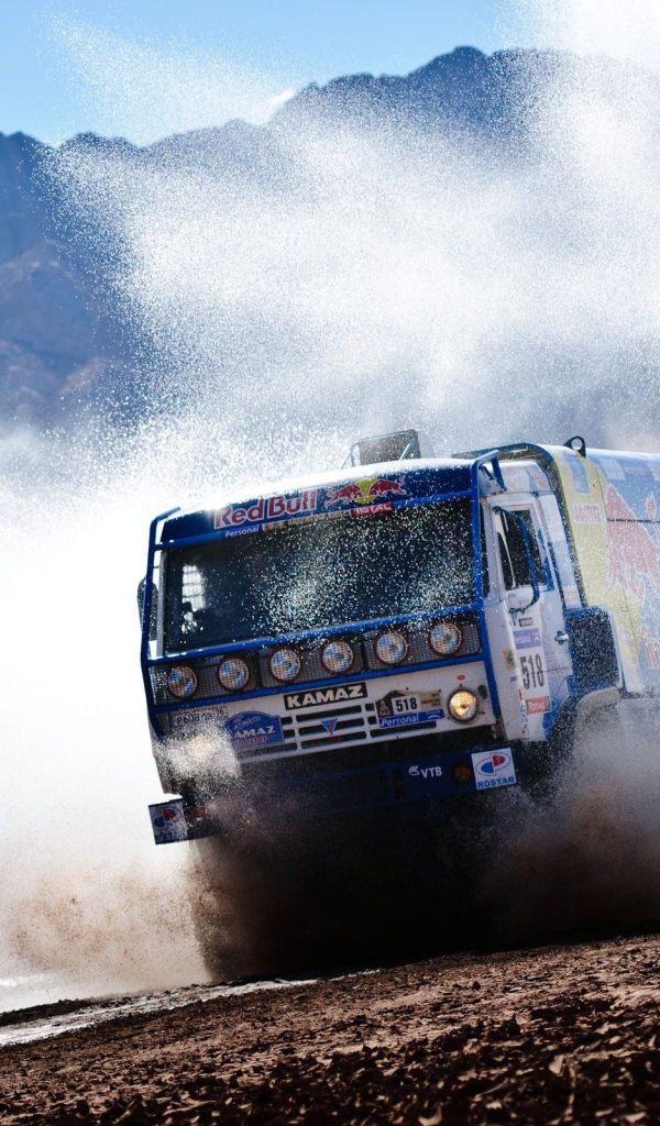 Камаз во время Rally Truck