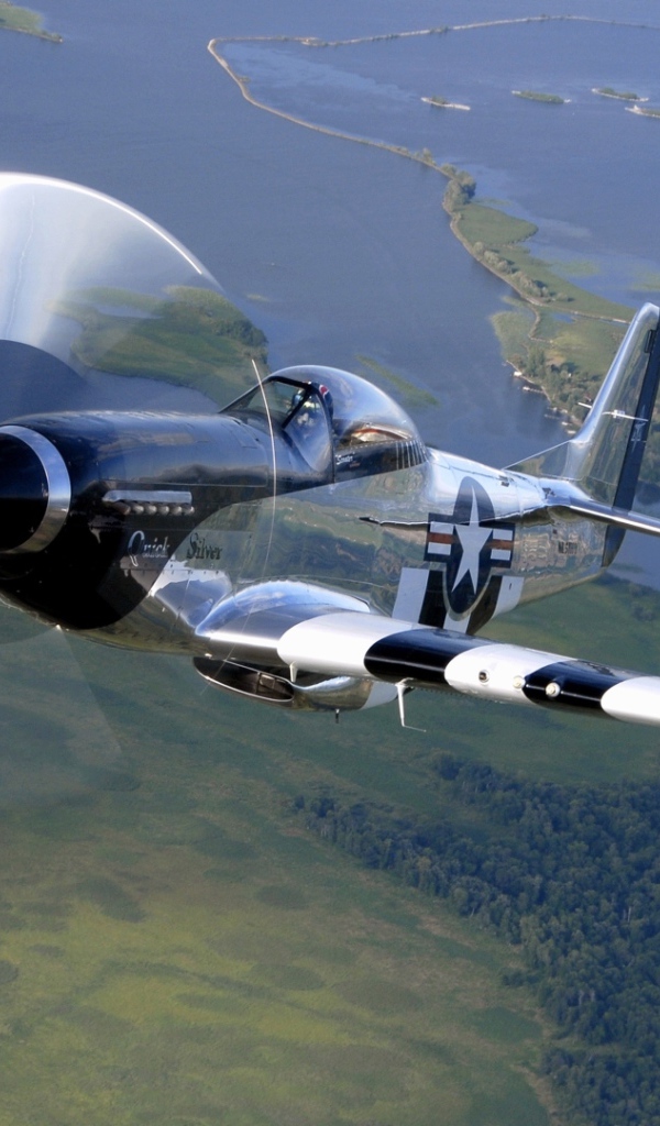 Американский самолет мустанг