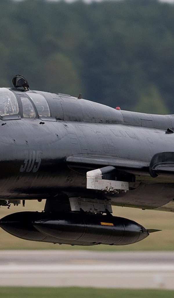 Черный самолет в Польских ВВС