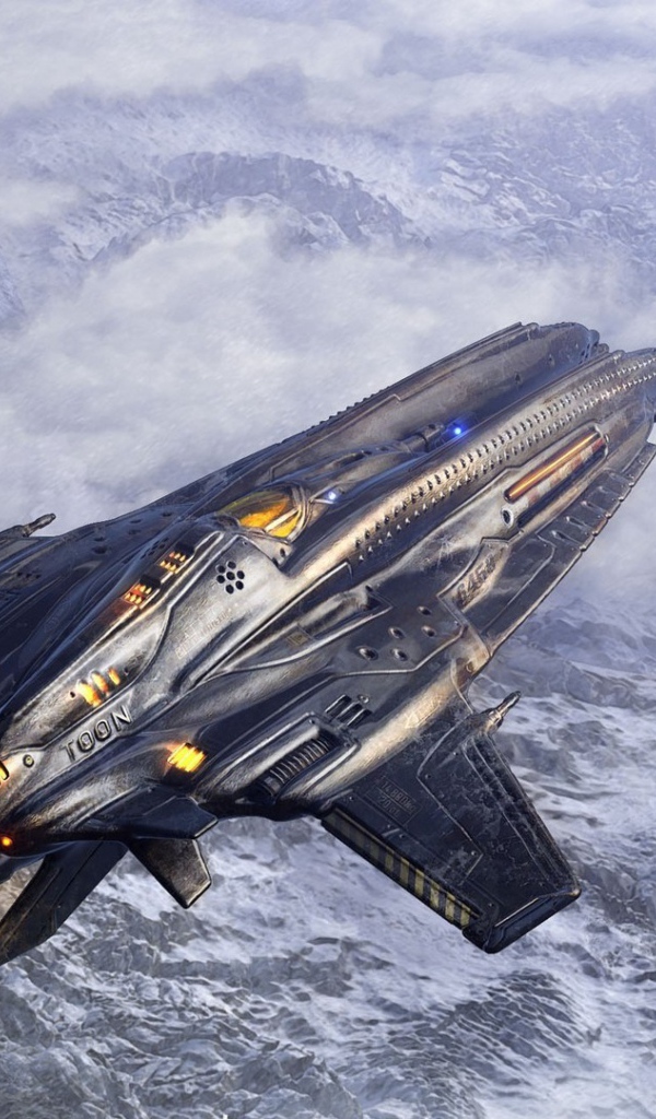 Фантастический военный самолет