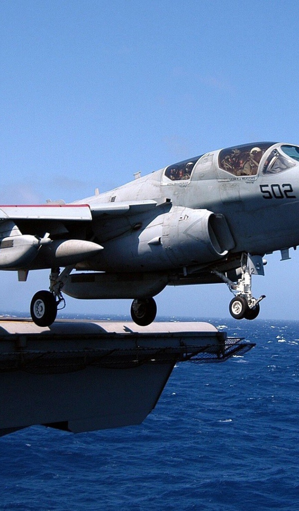 Истребитель оторвал колеса от авианосца