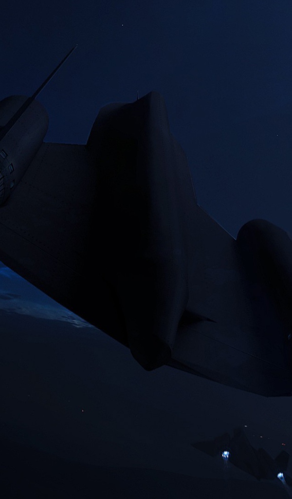 Самолет невидимка Lockheed SR-71 Blackbird