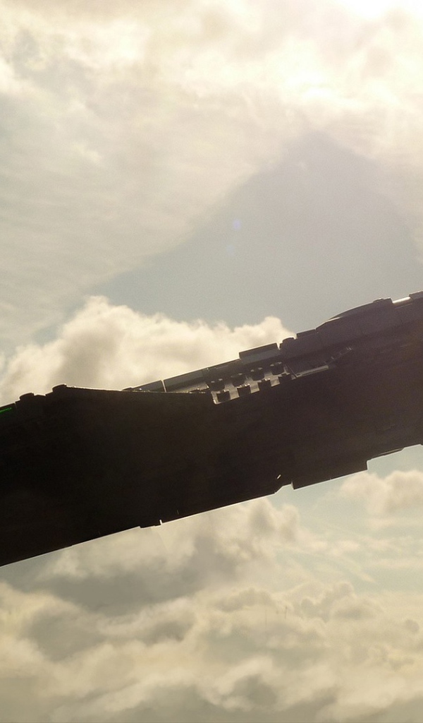 Реактивный самолет из ЛЕГО