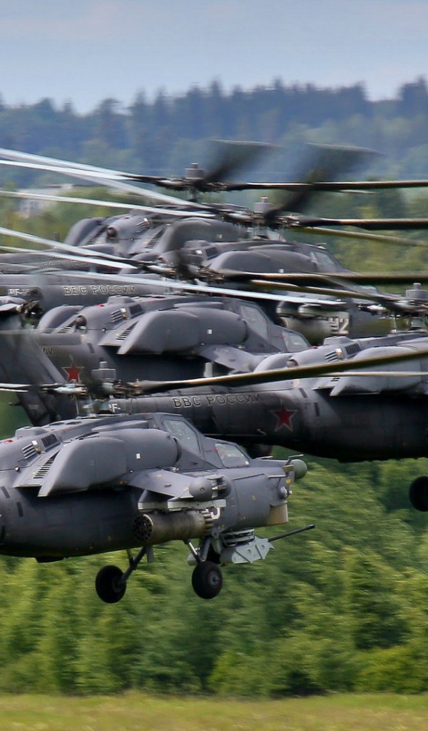 Звено вертолетов МИ-28